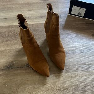 Alias Mae Suede Tan Booties